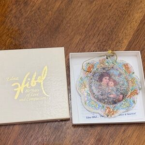 Blue and Gold Holiday Ornament - Collector’s Decorative Ornament